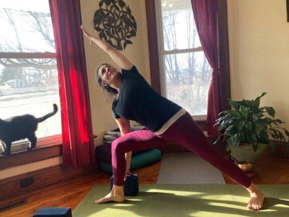 Zoom yoga offers healing and connection in virtual term