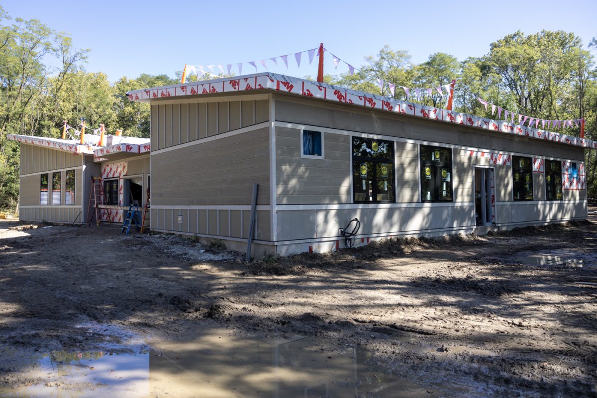 Construction progress at the Green Oaks Biological Statin classroom on Thursday, Sept. 26, 2024.