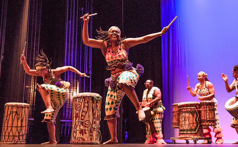 A dance performance at the Orpheum. Photo Courtesy of The Register Mail.