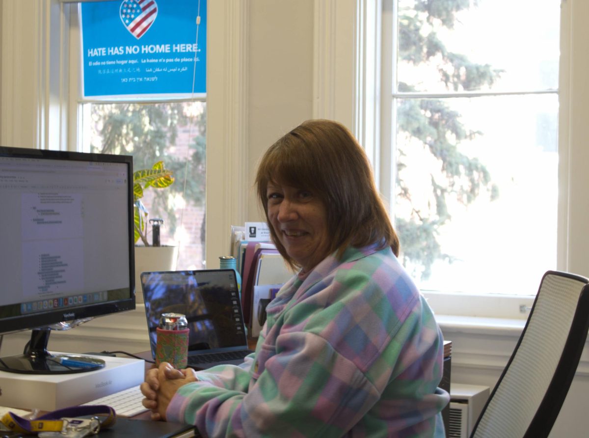 Jennie Hemingway in her office