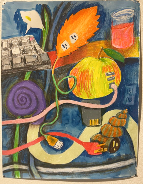 Artwork from Kelly Clare’s ‘Power Cord’